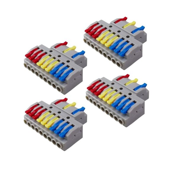 Kit Conector De Derivação/emenda Automático 32a 600v Kv439 |